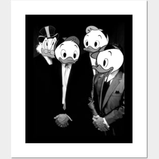 duck brothers B&W Posters and Art